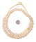 The Bead Chest African Recycled Glass Beads, 11mm - Full Strand Eco-Friendly Fair Trade Sea Glass Beads from Ghana Handmade Ethnic Round Spherical Tribal Boho Krobo Spacer Beads